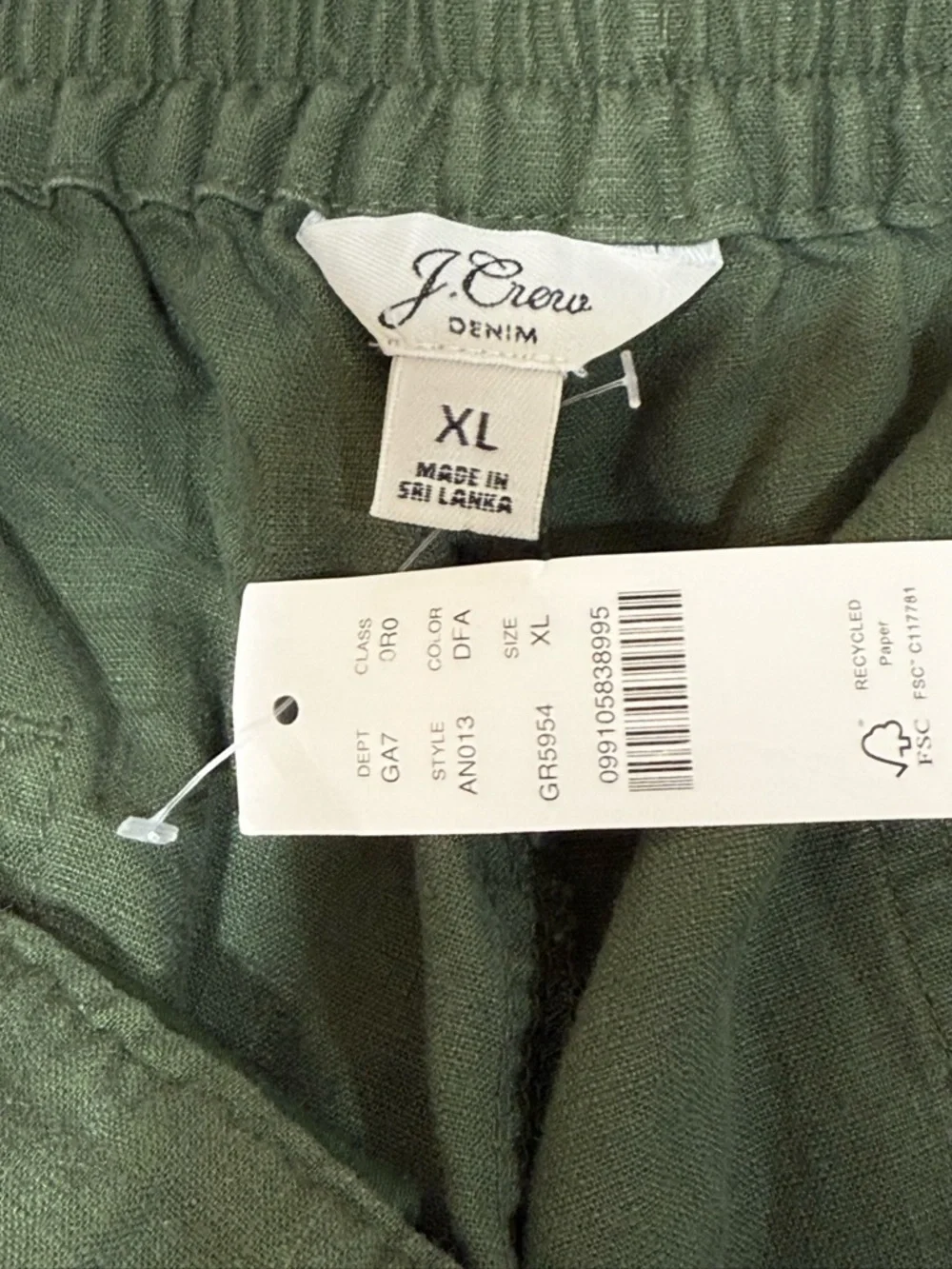 J. Crew relaxed straight